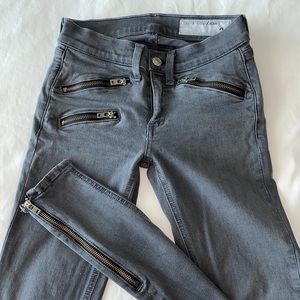 RAG & BONE DARK GREY JEANS SIZE 24